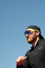 "Eclipse" Sports Performance Sunglasses (Neon Green)